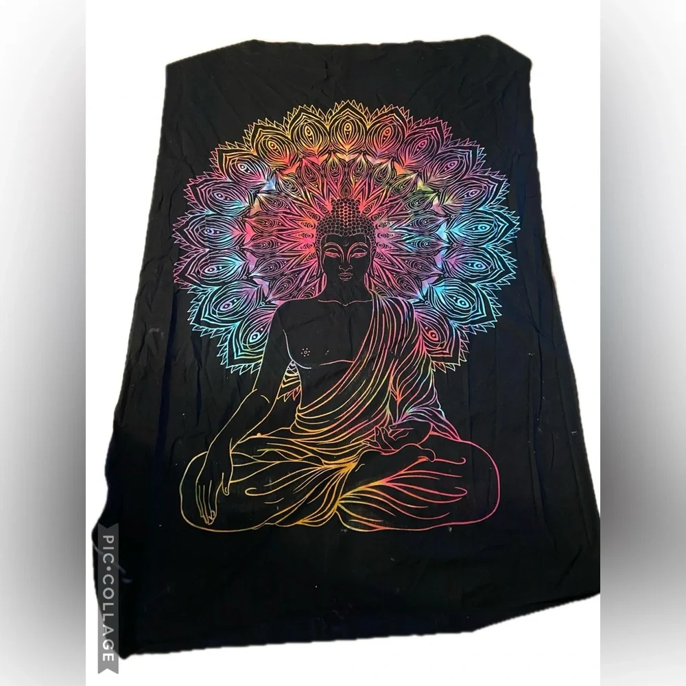 Multicolor Buddha Wall Tapestry